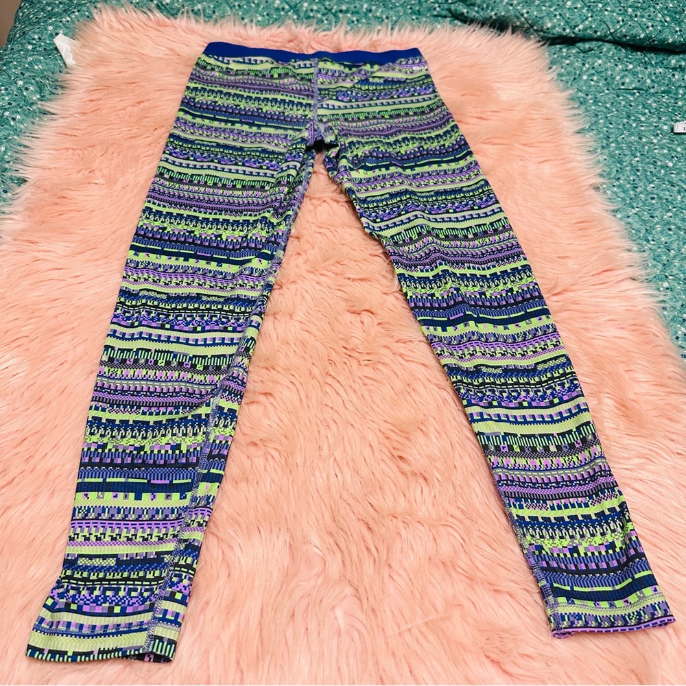 Nike Multicolor Patterned Leggings - image 8
